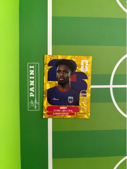 World cup Panini limited edition gold stickers