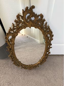 Antique inspired mirror
