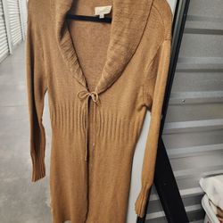 CACHE LONG CARDIGAN SIZE LARGE