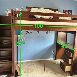 Staircase Twin bed