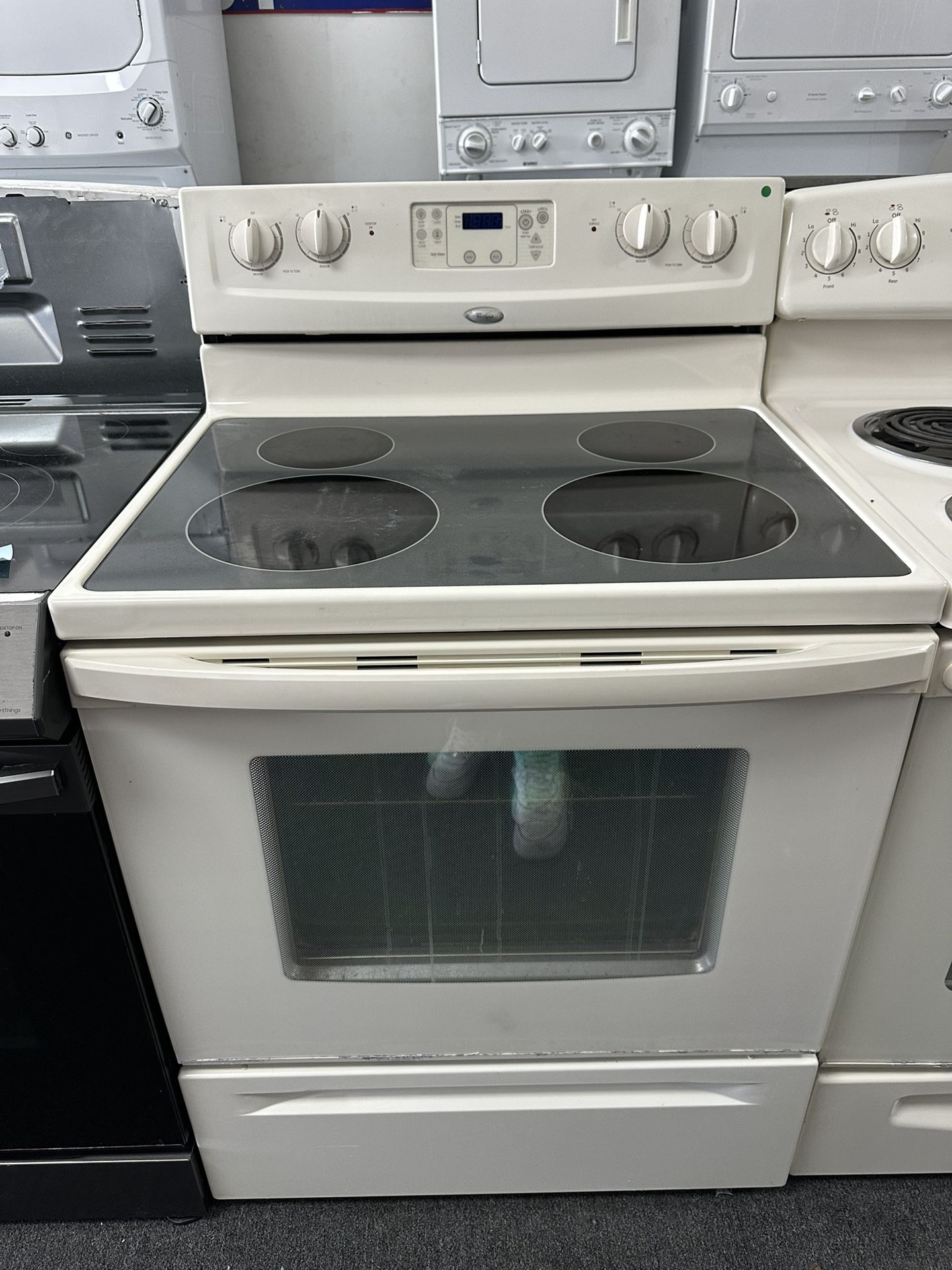 Whirlpool Glass Top Stove