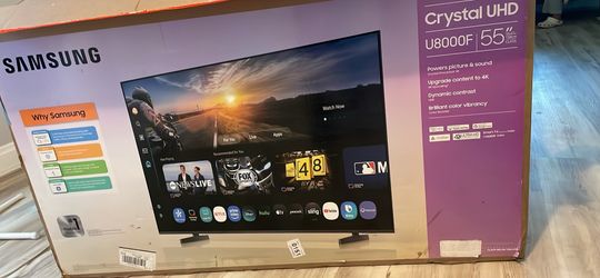 55” Samsung crystal tv