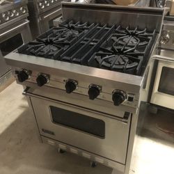 Viking 30” Stainless Steel Gas Range Stove 