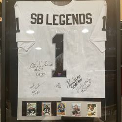 Raider Fan- Ultimate Framed SB Legands