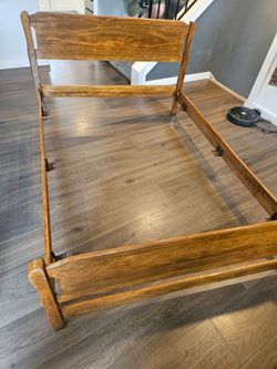 Wooden Bedframe (no slats)