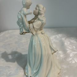 Formalities by Baum Bros. porcelain figurine of a mother and child.