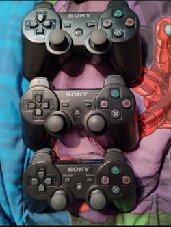 PS3 dualshock wireless controllers, $30 each