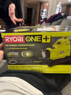 RYOBI ONE+ 18V Hybrid Transfer Pump