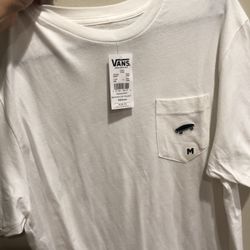 Brand New White Vans Shirt