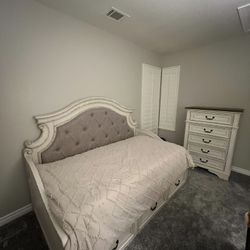 Ashley Daybed and dresser