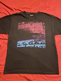 Vintage Quicksilver Graphic Tee Shirt Skater