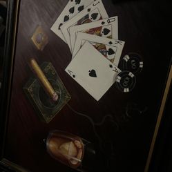 Casino Oil Painting 