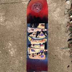 Skateboard Custom Painted 7.75” Naruto