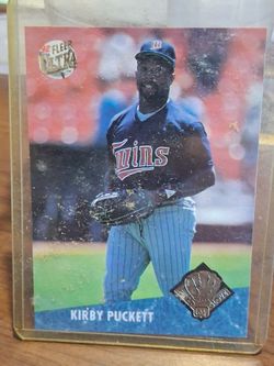 1992 Fleer Ultra Kirby Puckett Baseball Card