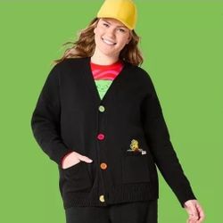 NWT HARIBO Gummy bear Cardigan XL