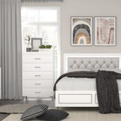 LED Lights Bed Frame Available In Queen Size Only