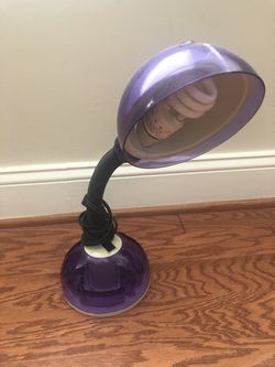 Purple Desk Lamp