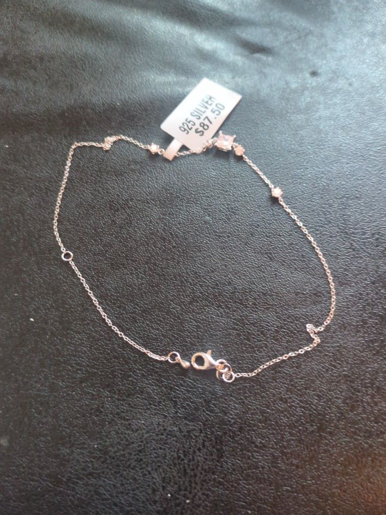 925 Silver Anklet