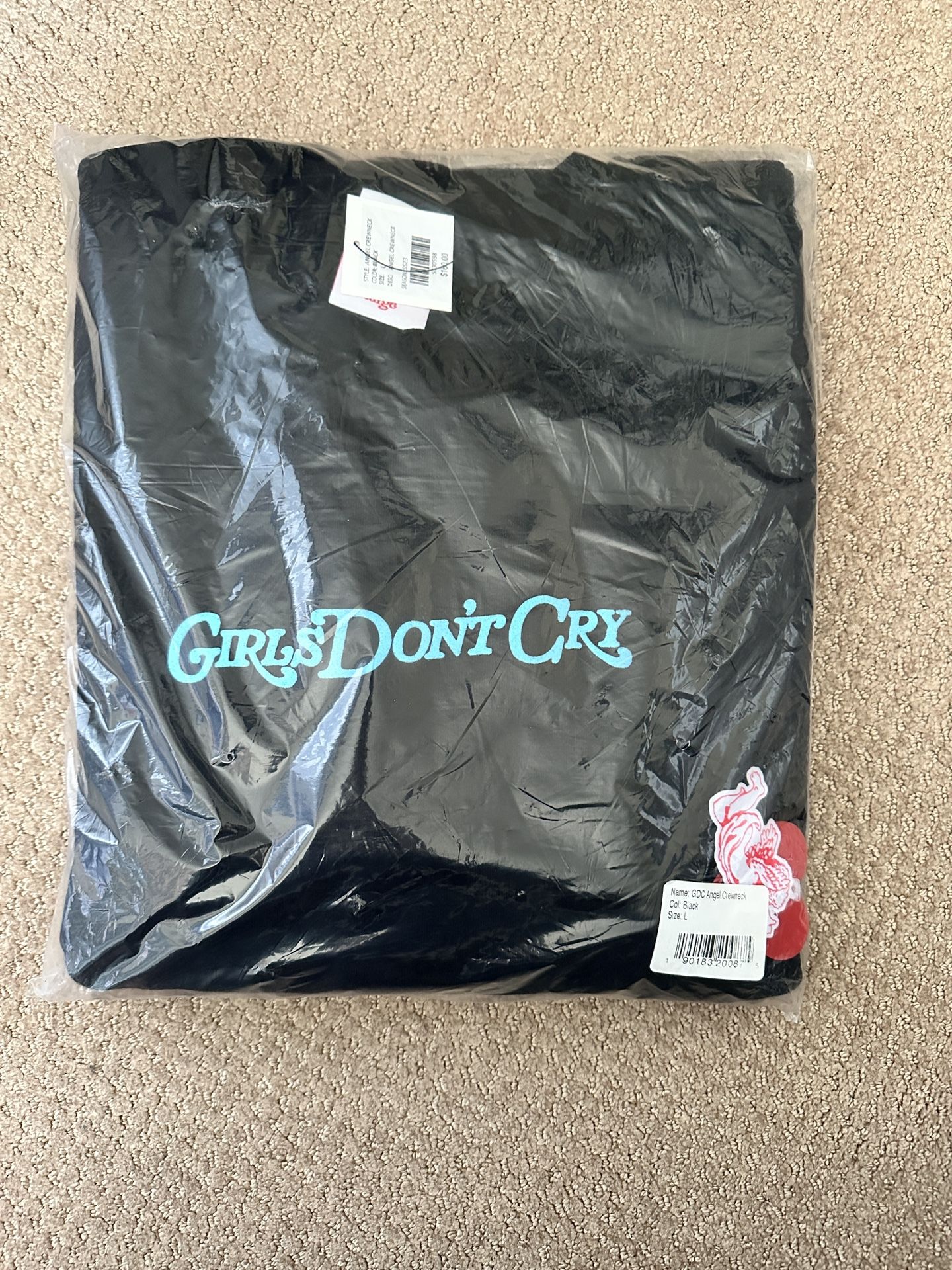 Girls Dont Cry GDC Angel Logo Crewneck Sweatshirt