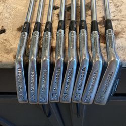 Rare Titleist Tour Model Box Blade Iron Set for Sale in Lake Worth