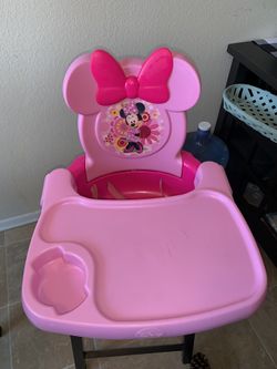 Minnie Mouse Booster “high” Chair