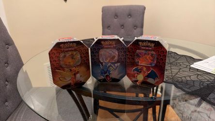 Pokémon Trading Card Game Tins – Set of 3