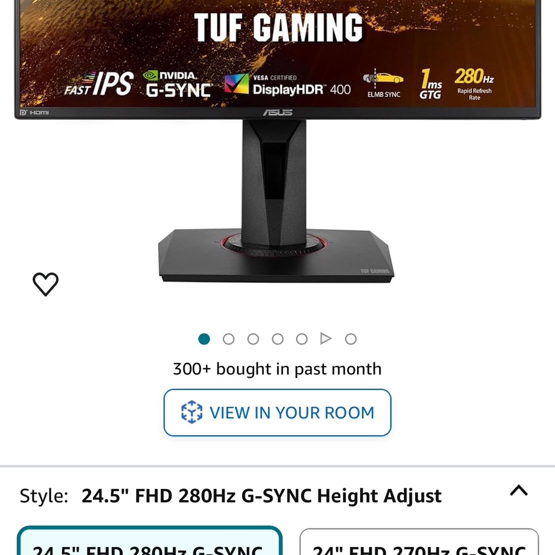 🔥🔥 Buy 1, Get 1 FREE Gaming Monitor! 🔥🔥 Asus 1080p IPS 280Hz - Double the Fun, Double the Thrill! 🚀🎮