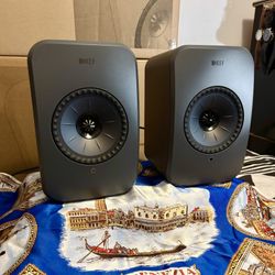 KEF LSX II LT - Wireless Hi-Fi Speakers – Audiophile-Grade, Streaming-Ready, Pure High Quality Audio (NEW)
