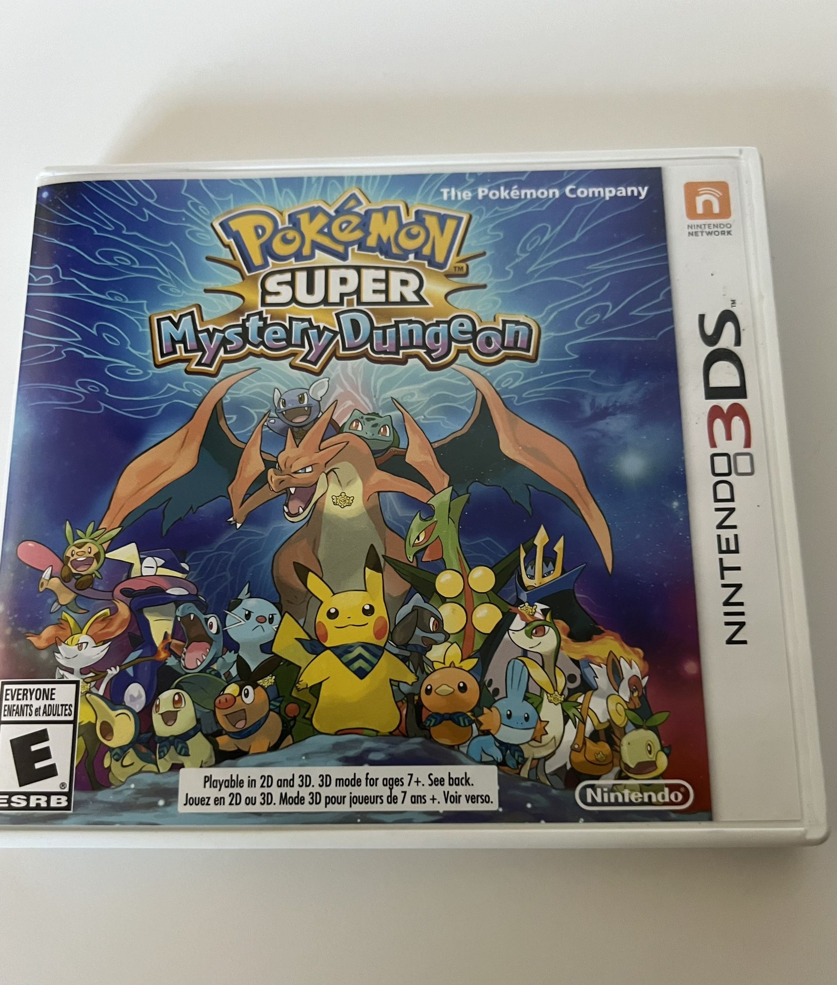 Pokemon Super Mystery Dungeon (Nintendo 3DS, 2015)Authentic Tested Video Game 