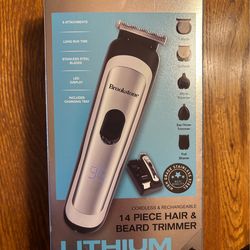 Brookstone Hair and Beard Trimmer