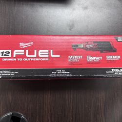 M12 FUEL 12-Volt Lithium-Ion Brushless Cordless High Speed 3/8 in. Ratchet (Tool-Only)