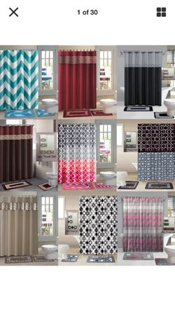 18 pc bath set