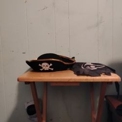 Pirate Hat And Assassin Creed Flag