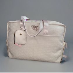 Juicy Couture All About That Blind Weekender Bag, Cream or Black
