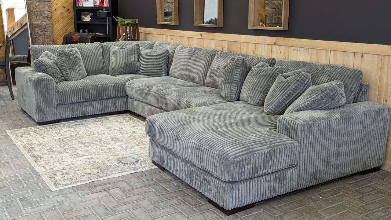Lindyn Fog 5-Piece LAF Chaise Sectional