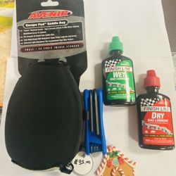 Saddle Bag + Accessories (Limited Quanity)