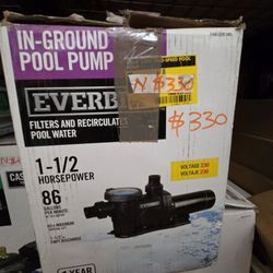Everbilt
1.5 HP 2-Speed Pool Pump 230-Volt
