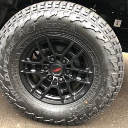 Toyota Tundra Rims Tacoma Wheels 4Runner Sequoia Lx470 Land Cruiser Fj Cruiser Trd Pro Style  Rims 