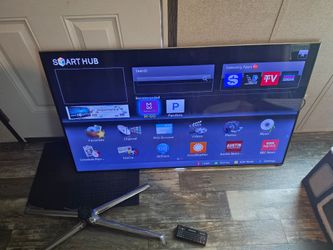 Samsung smart hub 55incn tv with remote