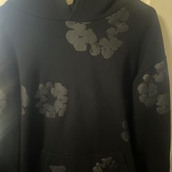 All Black Denim Tears Hoodie 