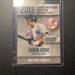 Aaron Judge 2013 Rookie Card