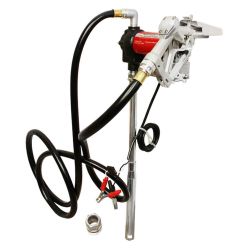 Heavy Duty Industrial Fuel Pump Transfer Kit 12V 15 GPM Fuel Pumping 30min Cycle