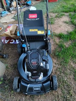 Gas Toro self propelled lawnmower