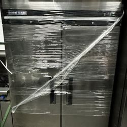 Refrigerator Reach Inch Two Door Solid 