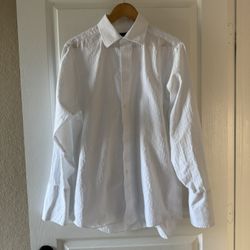 Men's Size 16 Donald Trump Collection Dress Shirt 