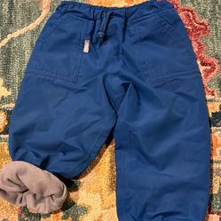 Jan & Jul Fleece Lined Rain Or Snow Pants