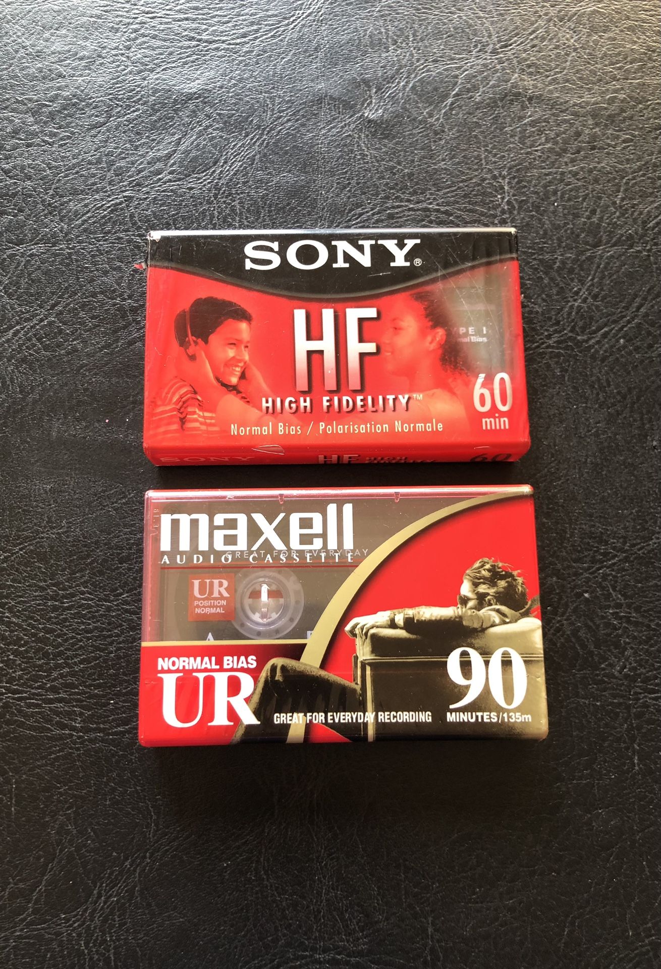 Audio Cassette Tapes (2 Count-NEW)