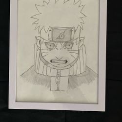 Naruto Drawing With Frame