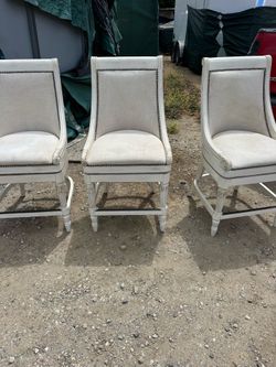 Front gate Island chairs (3)