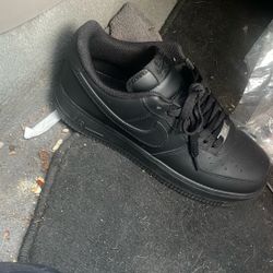 Air Force 1 Black Size 8.5 80$ Firm Price No Box Brand New Worn Once Didnt Fit